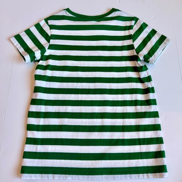 Hanna Andersson Strawberry Stripe Ready For Adventure Tee 130cm US 8 - Picture 9 of 9